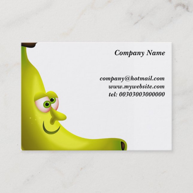 Mr Banana Business Card (Front)
