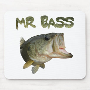 Mr Bass Mouse Pad