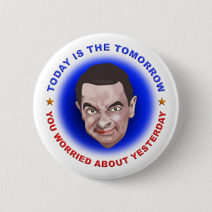 Mr. Bean 2 Inch Round Button