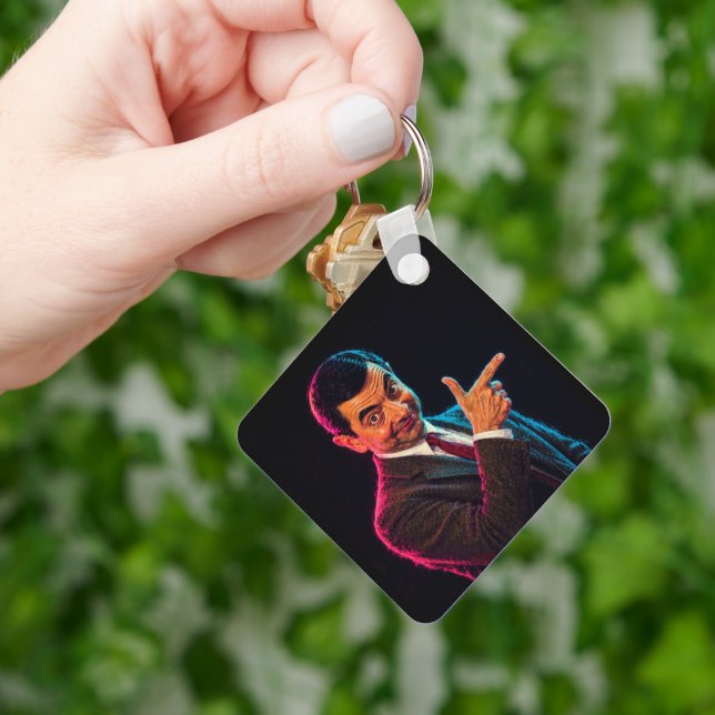 Mr. Bean Keychain (Hand)