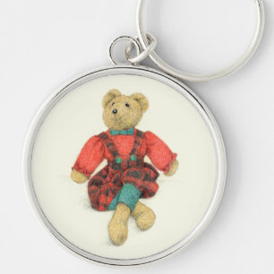 MR. BEAR Premium Circle Keychain