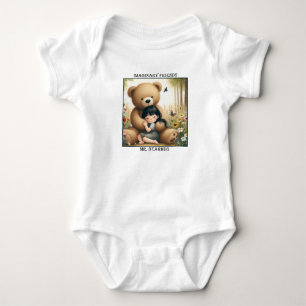 Mr. Bearhug Baby Bodysuit
