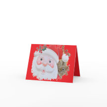 Mr. Bickles The Squirrel Folded Holiday Card