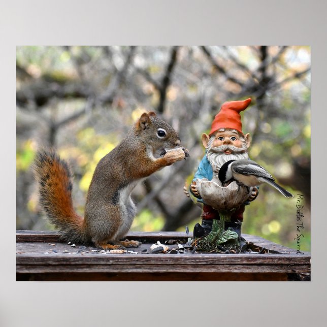 Mr. Bickles The Squirrel poster (Front)