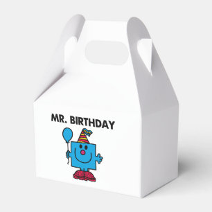 Mr. Birthday Happy Birthday Balloon Favor Box