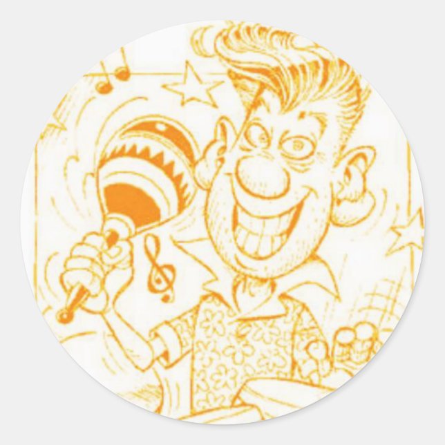 Mr.Bongo Sticker (Front)