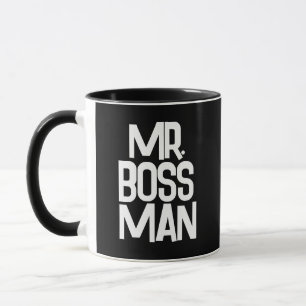 MR. BOSS MAN COFFEE MUG