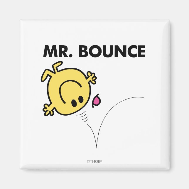 Mr. Bounce | Classic Pose Magnet (Front)