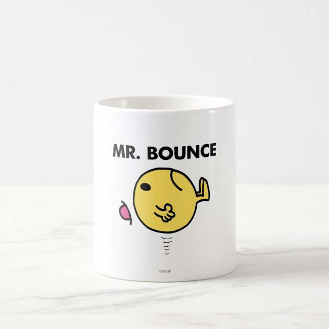 Mr. Bounce | Unhappy Bouncing Coffee Mug (Center)