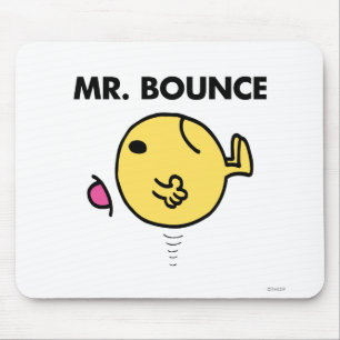 Mr. Bounce Unhappy Bouncing Mouse Pad