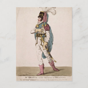Mr. Braham in the character of Orlando Postcard