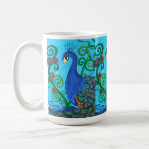 Mr Bree Peacock Coffee Mug