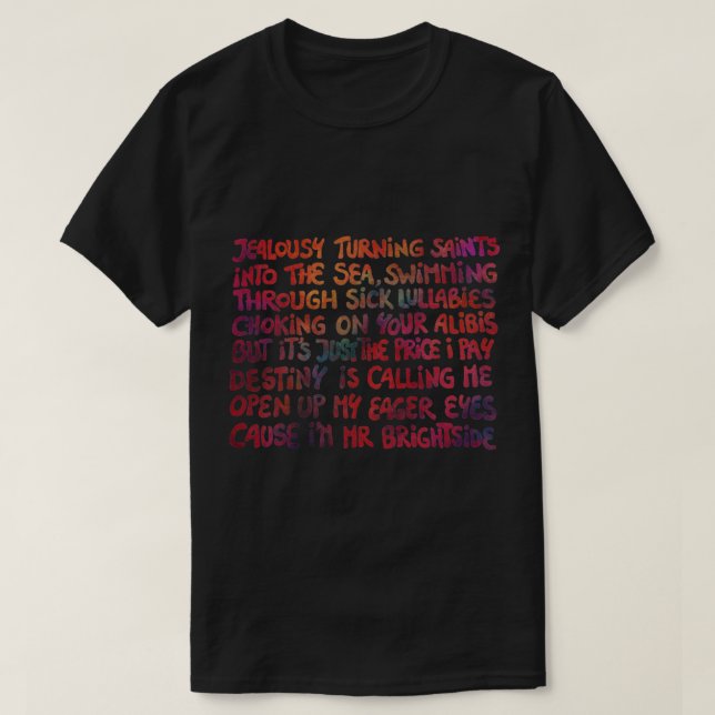 mr brightside Classic T-Shirt (Design Front)