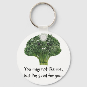 Mr.Broccoli Keychain