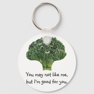 Mr.Broccoli Keychain