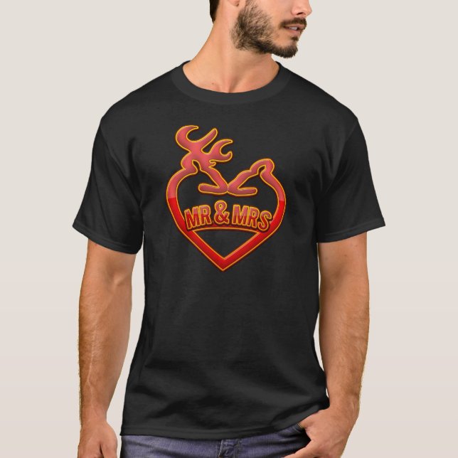 Mr Buck and Mrs Doe T-Shirt (Front)
