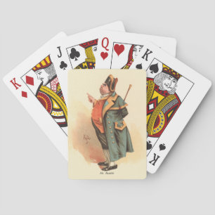 Mr. Bumble by Kyd, Charles Dickens' Oliver Twist Playing Cards