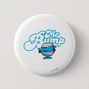 Mr. Bump   Bandaged Thumb 2 Inch Round Button