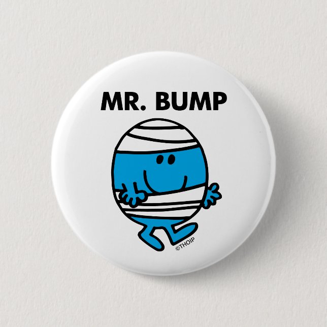 Mr. Bump Classic 1 2 Inch Round Button (Front)