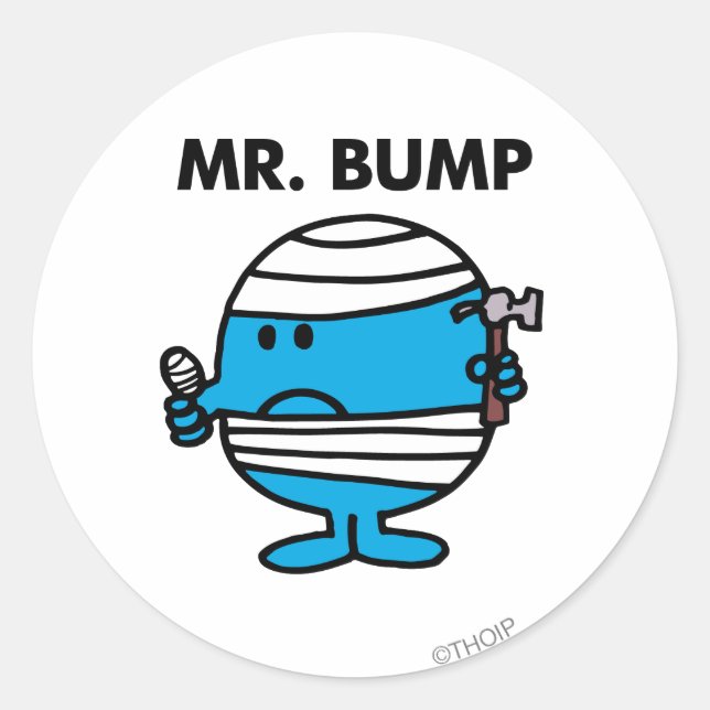 Mr. Bump Classic 2 Classic Round Sticker (Front)