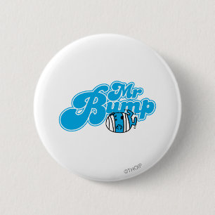 Mr Bump Logo 1 2 Inch Round Button