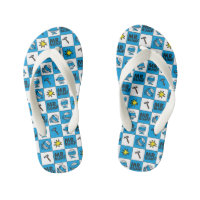 Mr Bump | Mosaic In Blue Pattern