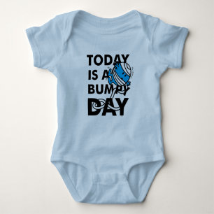 Mr. Bump Today is a Bumpy Day Baby Bodysuit