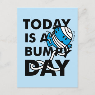 Mr. Bump   Today is a Bumpy Day Postcard