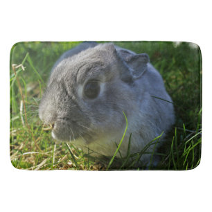 Mr. Bunny's Close Up Bath Mat