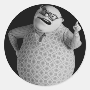 Mr. Burgemeister Classic Round Sticker