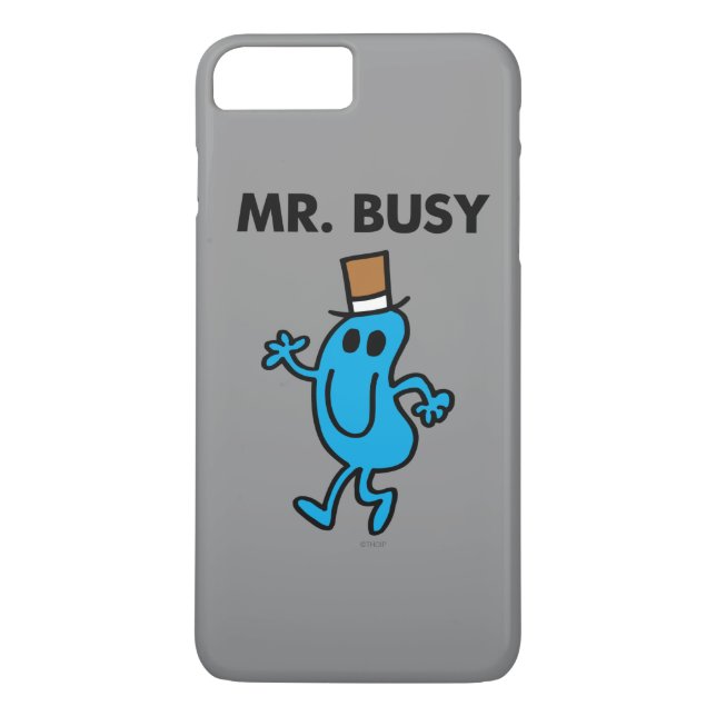 Mr. Busy Waving Hello Case-Mate iPhone Case (Back)