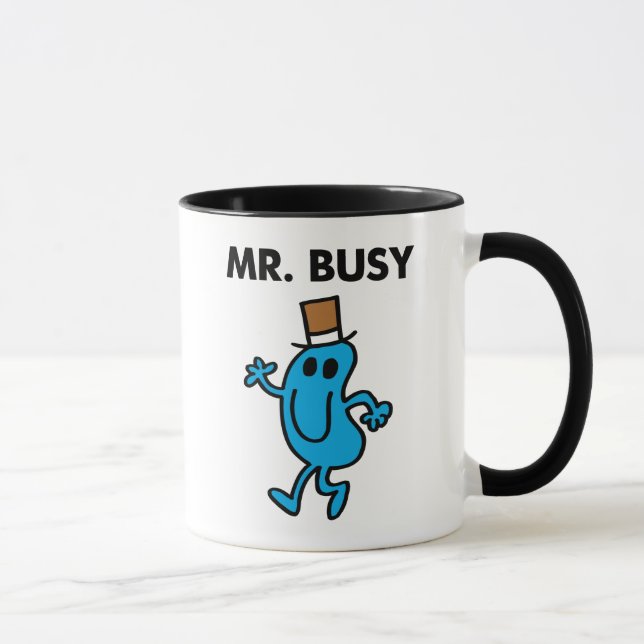 Mr. Busy Waving Hello Mug (Right)