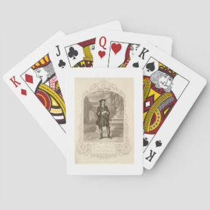 Mr C. Kean as Gloster, Act I Scene 1, in Richard I Playing Cards