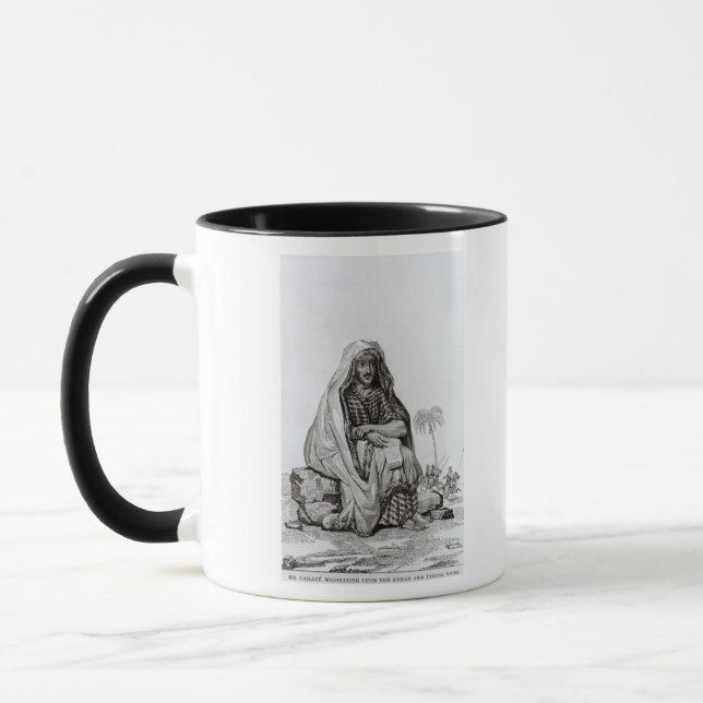 Mr Caillie  Meditating Mug (Left)