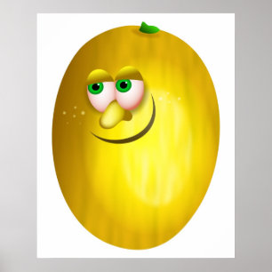 Mr Canary Melon Poster
