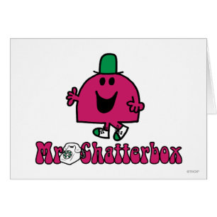Mr. Chatterbox Logo & Telephone