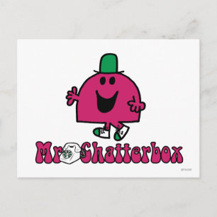 Mr. Chatterbox Logo & Telephone Postcard
