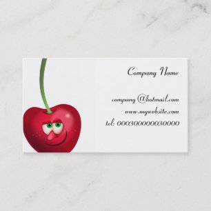 Mr Cherry Business Card
