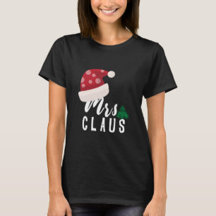 Mr Claus and Mrs Claus couple christmas T-Shirt
