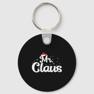 Mr Claus Christmas Family Matching Pajama  Keychain