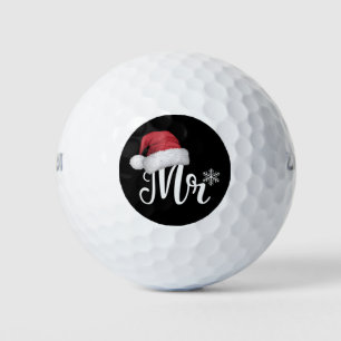 Mr Claus Couples Matching Christmas Pyjamas Santa Golf Balls