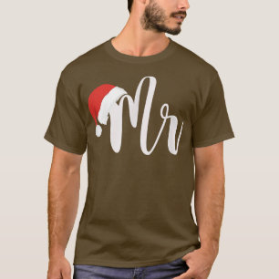 Mr Claus Funny Christmas Matching Couple Husband F T-Shirt
