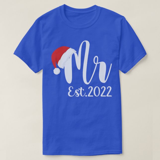 Mr Claus & Mrs Claus Est T-Shirt (Design Front)