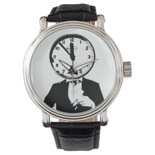 Mr Clock Face Watch Design