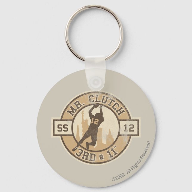 Mr. Clutch Keychain (Front)