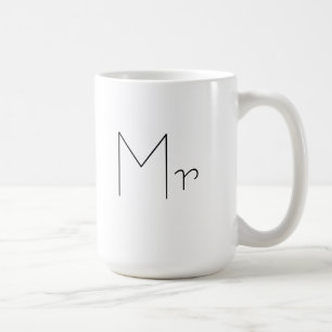 Mr Coffee Cup for Husbands and Grooms