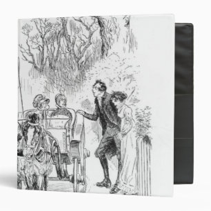 Mr. Collins and Charlotte were both standing Binder