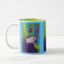 "Mr. Cookie Two-Tone Mug, 11 oz