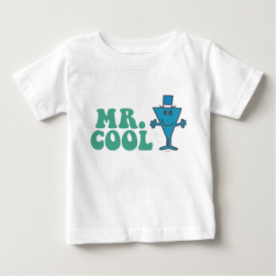 Mr. Cool   Logo Design Baby T-Shirt