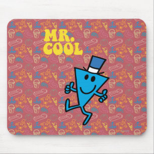 Mr. Cool   Yellow Lettering Mouse Pad